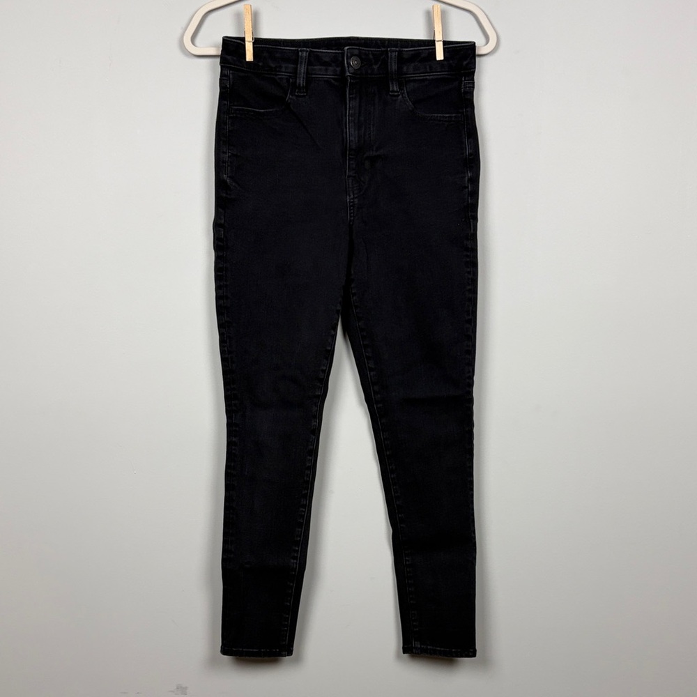 American Eagle Women's Super Hi‎ Rise Jegging SZ 8 Short